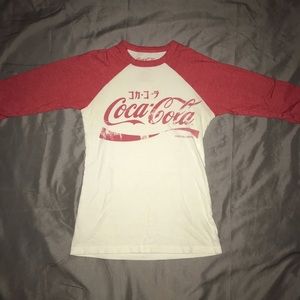 Vintage Coca-Cola Baseball Tee